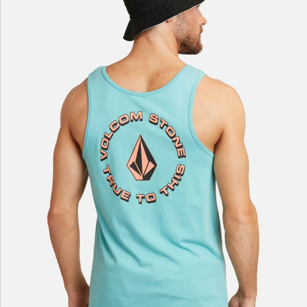 VOLCOM - Polera Mosaic Shirts Celeste Hombre Volcom