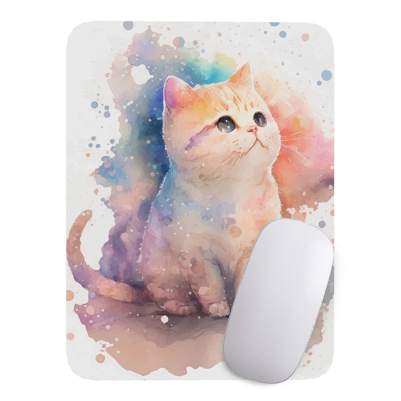GENERICO - Mouse Pad gato gatito Arte de animales - 17cm X 21cm D15