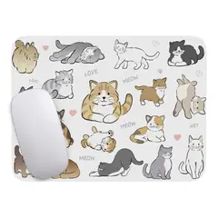 GENERICO - Mouse Pad gato gatito Arte de animales - 17cm X 21cm D16