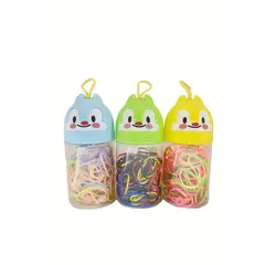 GENERICO - Pack X 3 Colets Bandas Elásticas Para Cabello Niñas 200pcs.