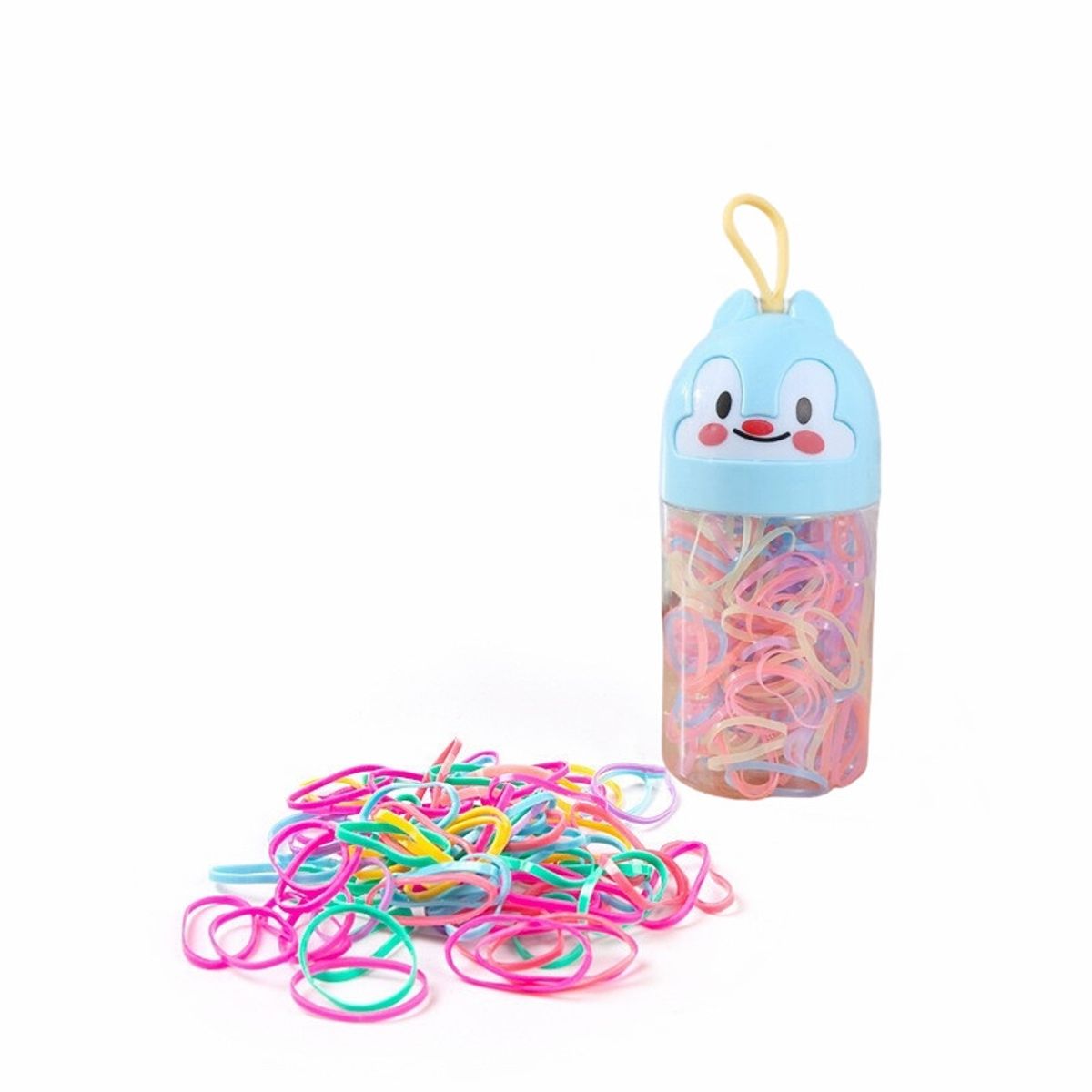 GENERICO - Pack X 3 Colets Bandas Elásticas Para Cabello Niñas 200pcs.