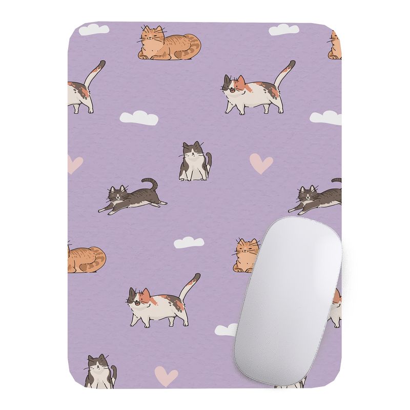 GENERICO - Mouse Pad gato gatito Arte de animales - 17cm X 21cm D22