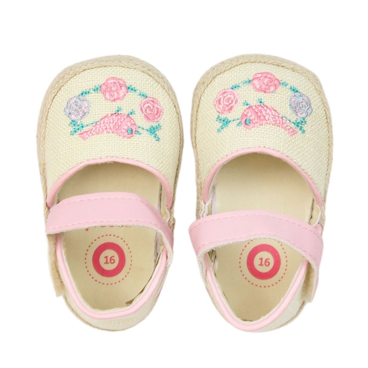 FICCUS - Zapato Bebé Niña NewBorn Beige