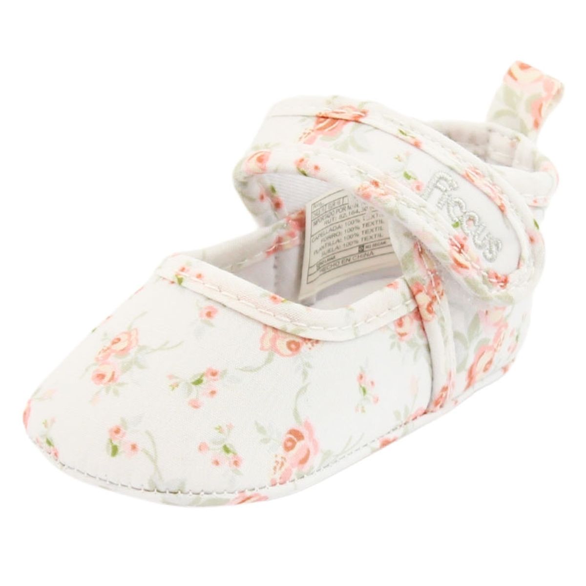 FICCUS - Zapato Bebé Niña NewBorn Beige