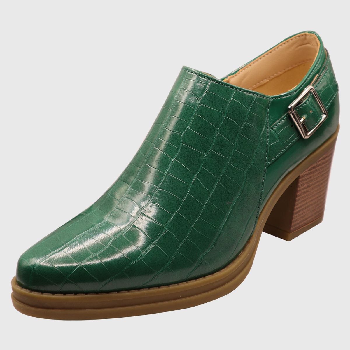 DINASTELLA - Botin hebilla Verde