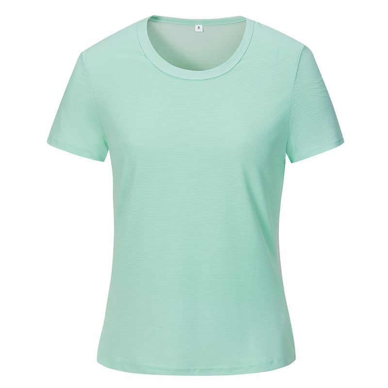 LUNA - Polera Dry Fit Manga Corta Microperforada Deportiva Mujer