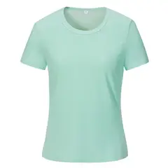 LUNA - Polera Dry Fit Manga Corta Microperforada Deportiva Mujer