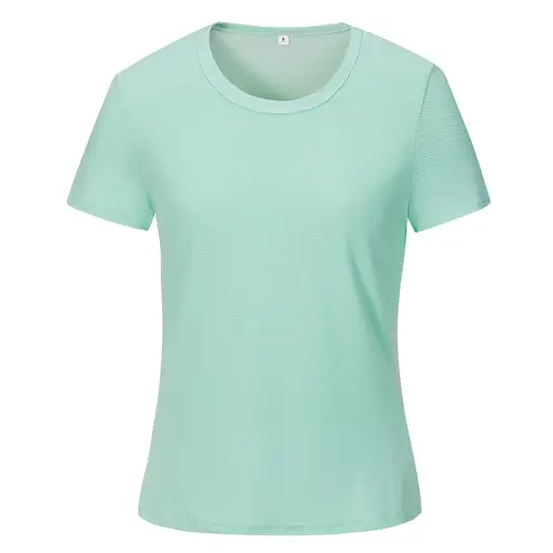 LUNA - Polera Dry Fit Manga Corta Microperforada Deportiva Mujer