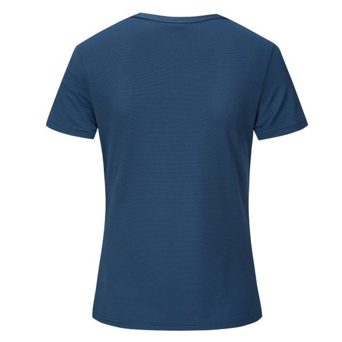 LUNA - Polera Dry Fit Manga Corta Microperforada Deportiva Mujer
