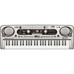 GEN - TECLADO INFANTIL 54 NOTAS COLOR GRIS