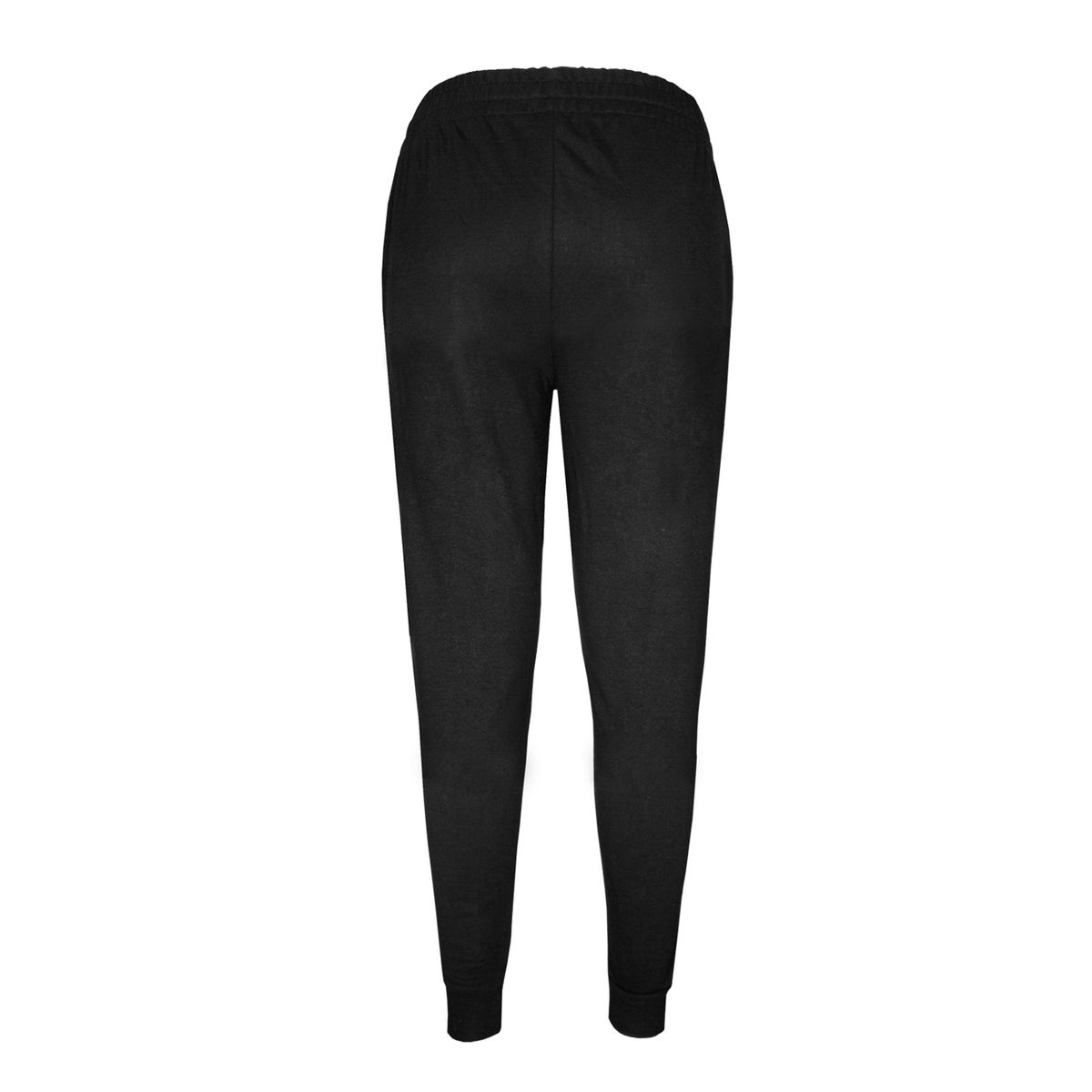 LUNA - Pantalon Buzo Algodon Negro Unisex
