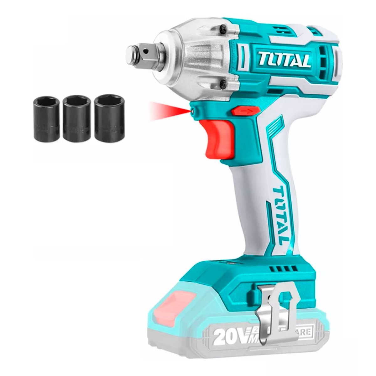 TOTAL TOOLS - Taladro Pistola Llave Impacto 20v Total Tiwli20010