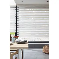 GENERICO - Cortina duo roller de 200x200 blanca