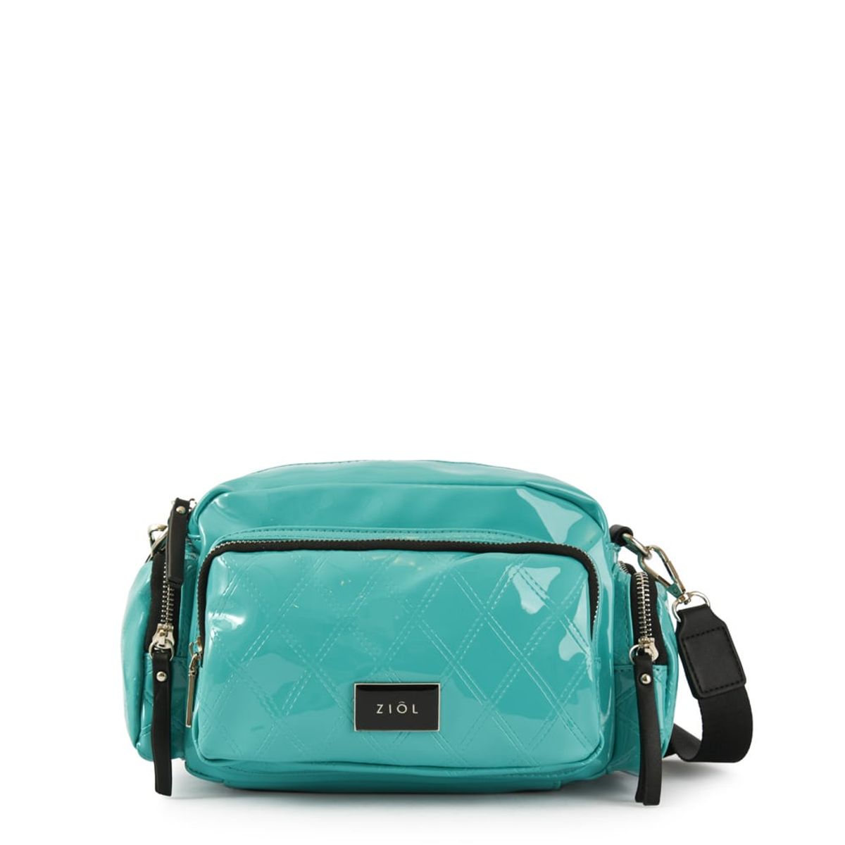 ZIOL - Cartera bandolera mediana mila turquesa
