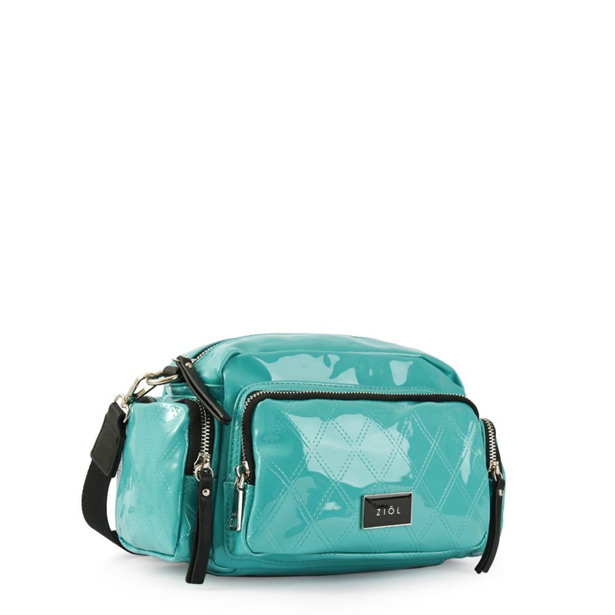 ZIOL - Cartera bandolera mediana mila turquesa