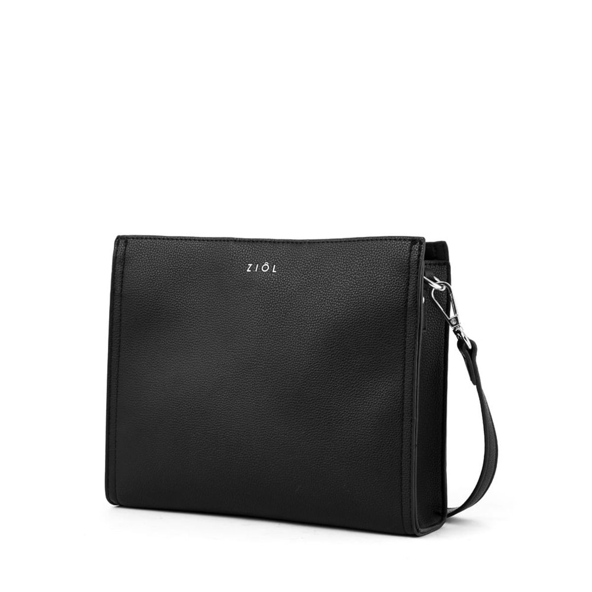 ZIOL - Cartera bandolera pequeña eclat negro