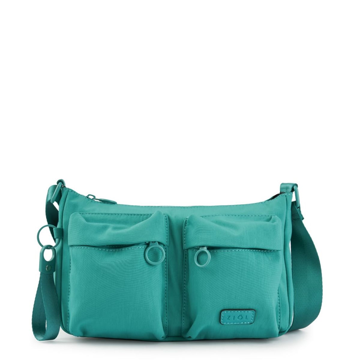 ZIOL - Cartera bandolera veby mediana turquesa