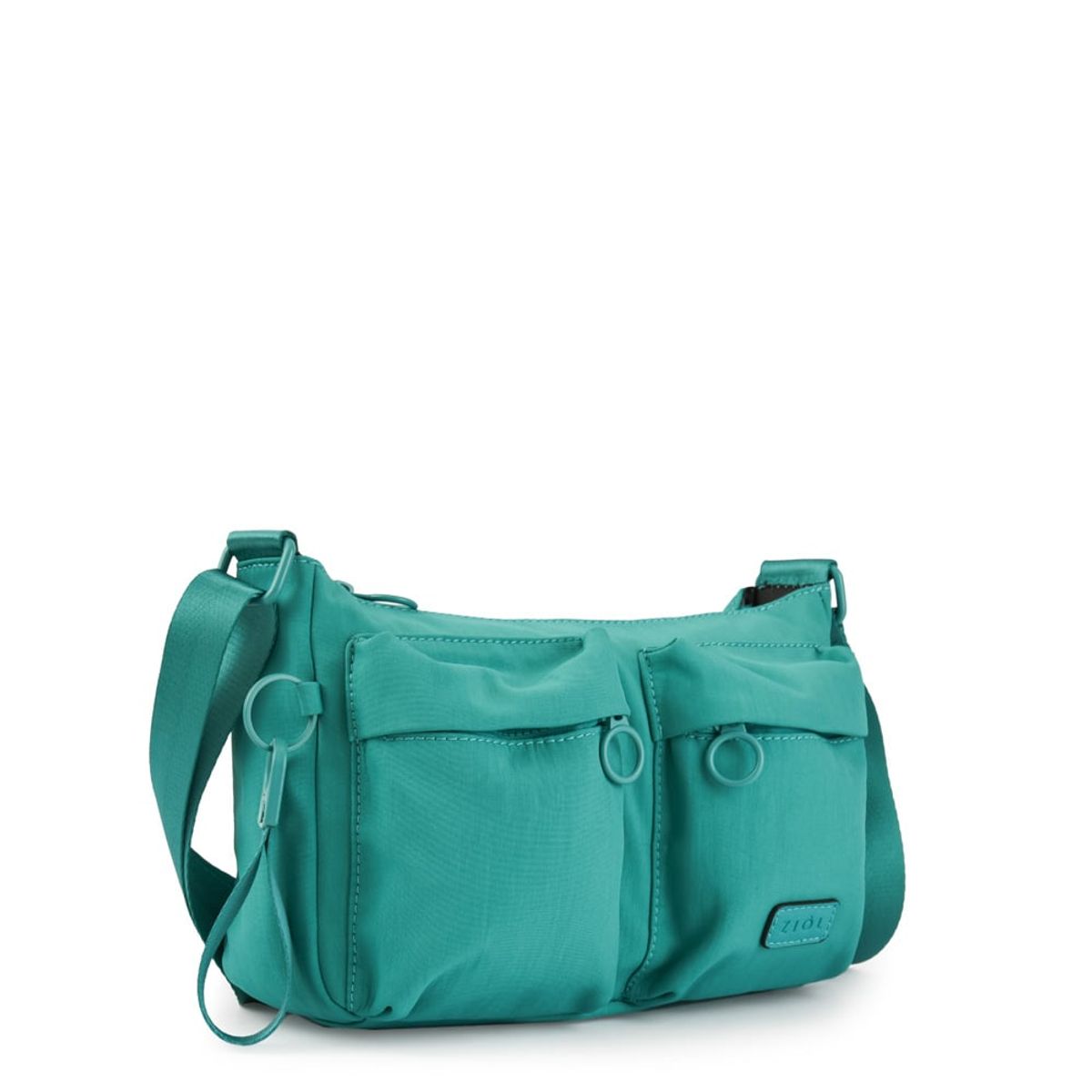 ZIOL - Cartera bandolera veby mediana turquesa