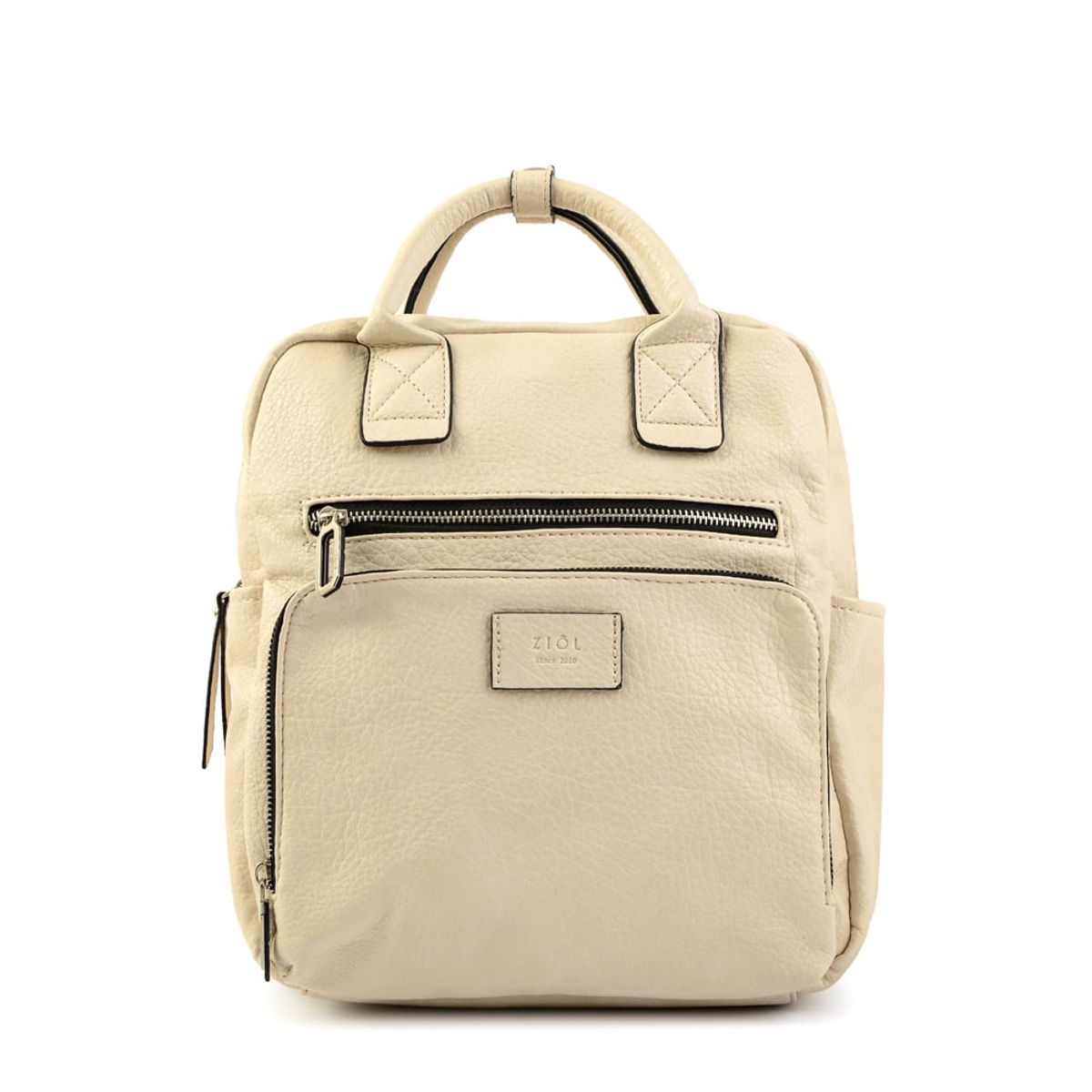 ZIOL - Mochila mediana agathe blanco crudo