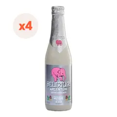 DELIRIUM - 4x Cerveza Argentum Botellin 7° 330cc