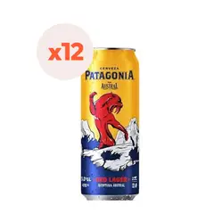 AUSTRAL - 12X Cerveza Patagonia Red Lata 5° 470Cc