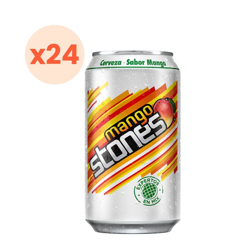 Lemon Stone - 24x Cerveza Stones Mango Lata 2,5° 350cc