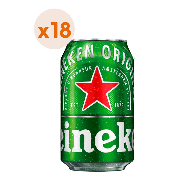 18x Cerveza Lata 5 350cc