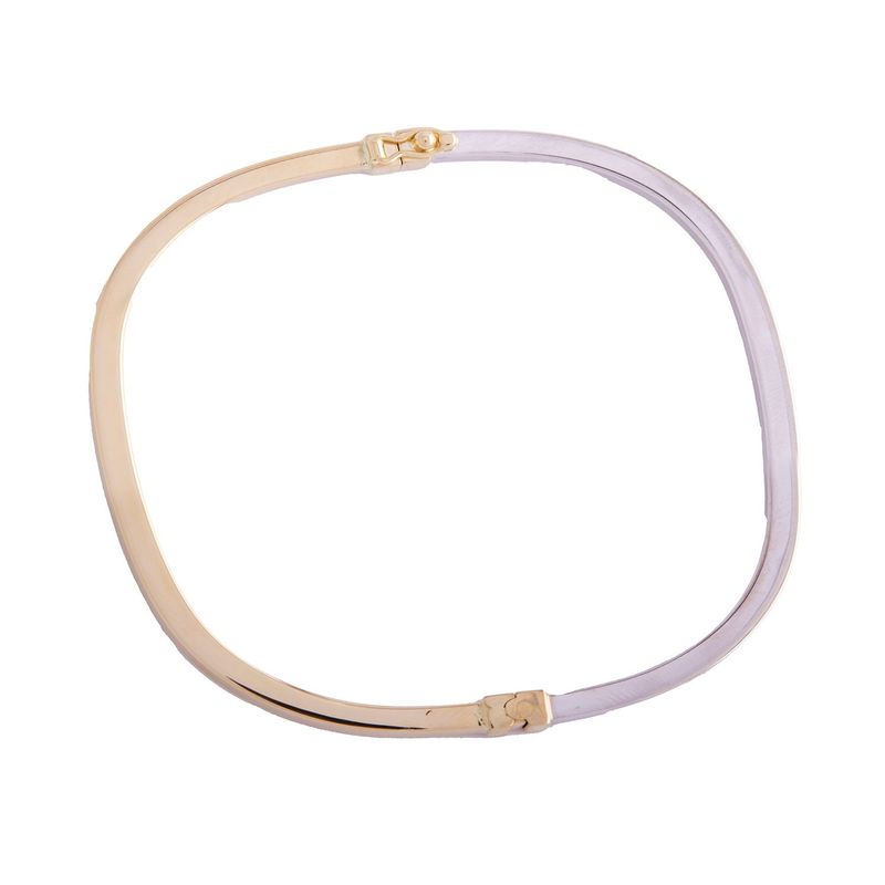 JB JOYAS BARON - Pulsera de Oro 18kt Esclava de Bicolor