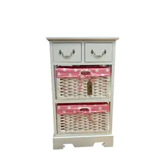 GENERICO - Mueble Lacado Blanco Lunares - S56104