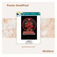 GENERICO - Poster Dead Pool 89x96cm