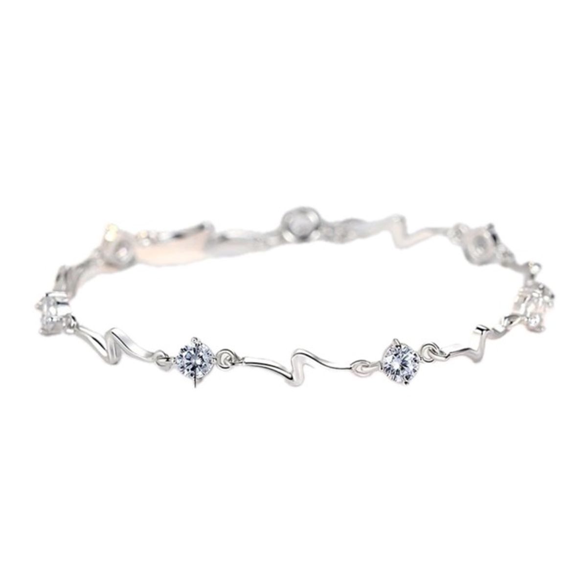 GENERICO - Pulsera Acero Océano Con Circones