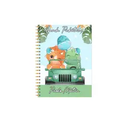GENERICO - Agenda Pediátrica Personalizada Para Bebés Amigos Dinosaurio
