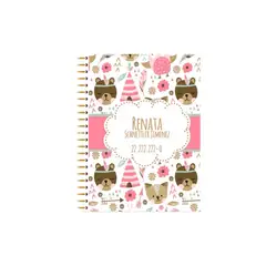 GENERICO - Agenda Pediátrica Personalizada Para Bebés Tribu Osita