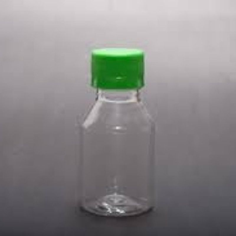 DIVINA - Frasco Pet Transparente tapa verde 70 cc 12 unidades