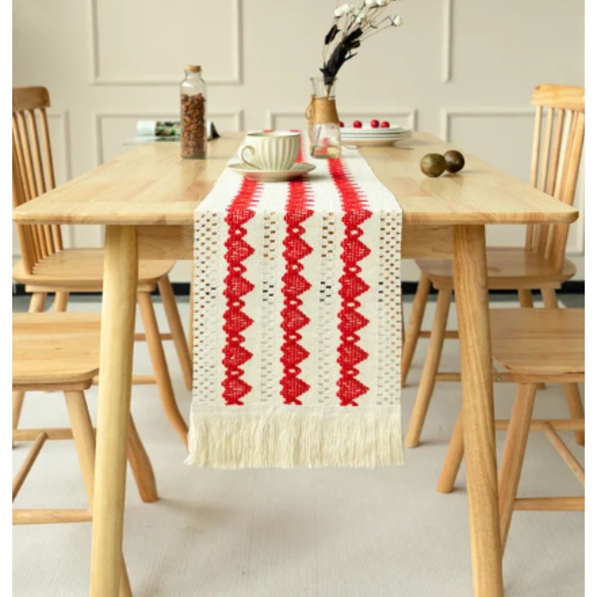 DIANA - CAMINO DE MESA 35X210 CM DISEÑO CENTRO COLORIDO