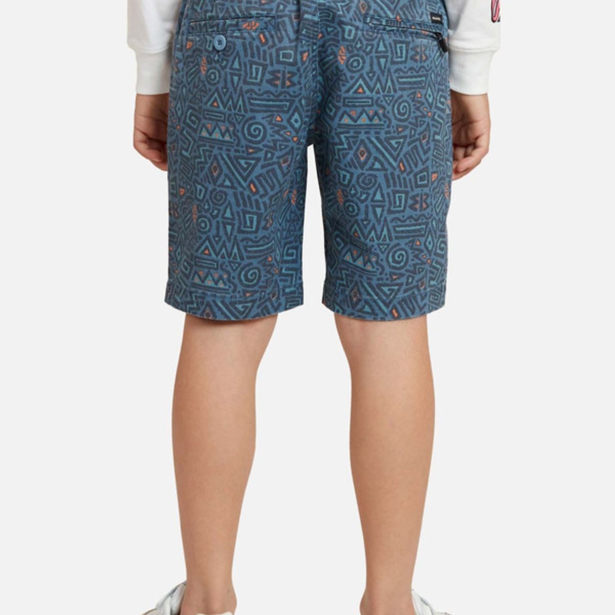 MAUI AND SONS - Bermuda Jogger Tribal Blue Kids Multicolor Maui and sons