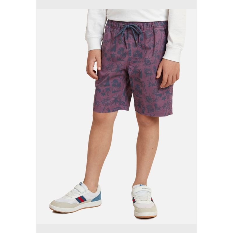 MAUI AND SONS - Bermuda Jogger Tribal Blue Kids Multicolor Maui and sons
