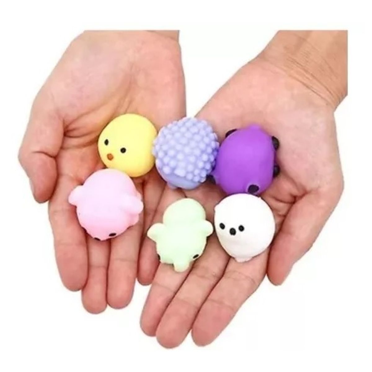 OEM - Pack Balde 36 Unidades Squishys Antiestress Juguete Surtidos