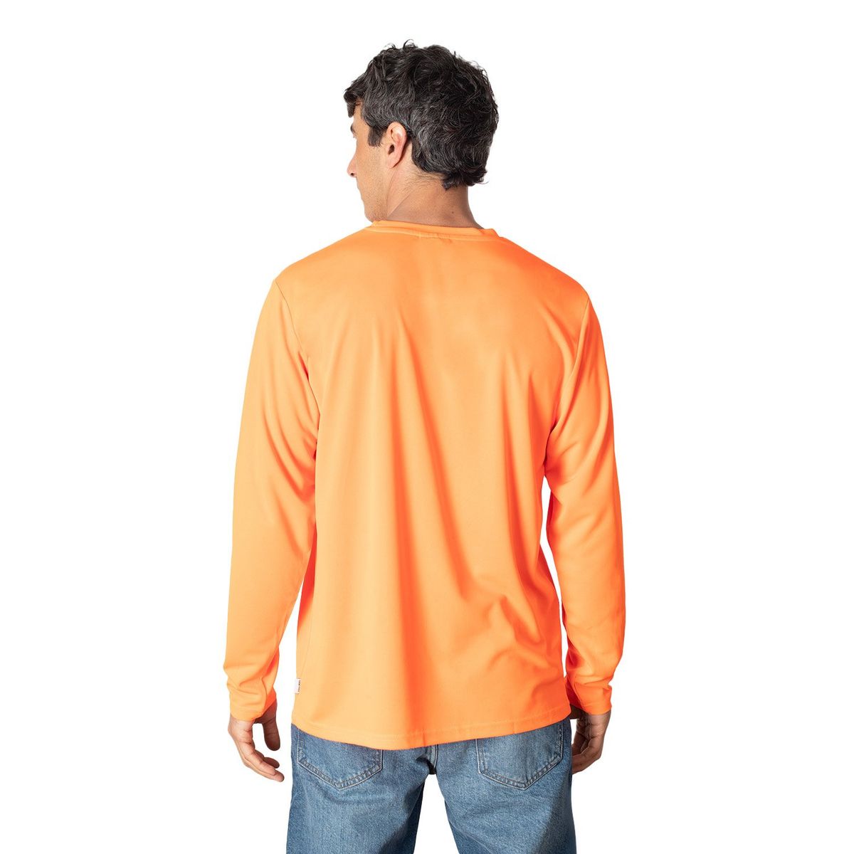 INDUSBORD - Polera Running Dryfit Quickdry Hombre Manga Larga UVpro Ripstop