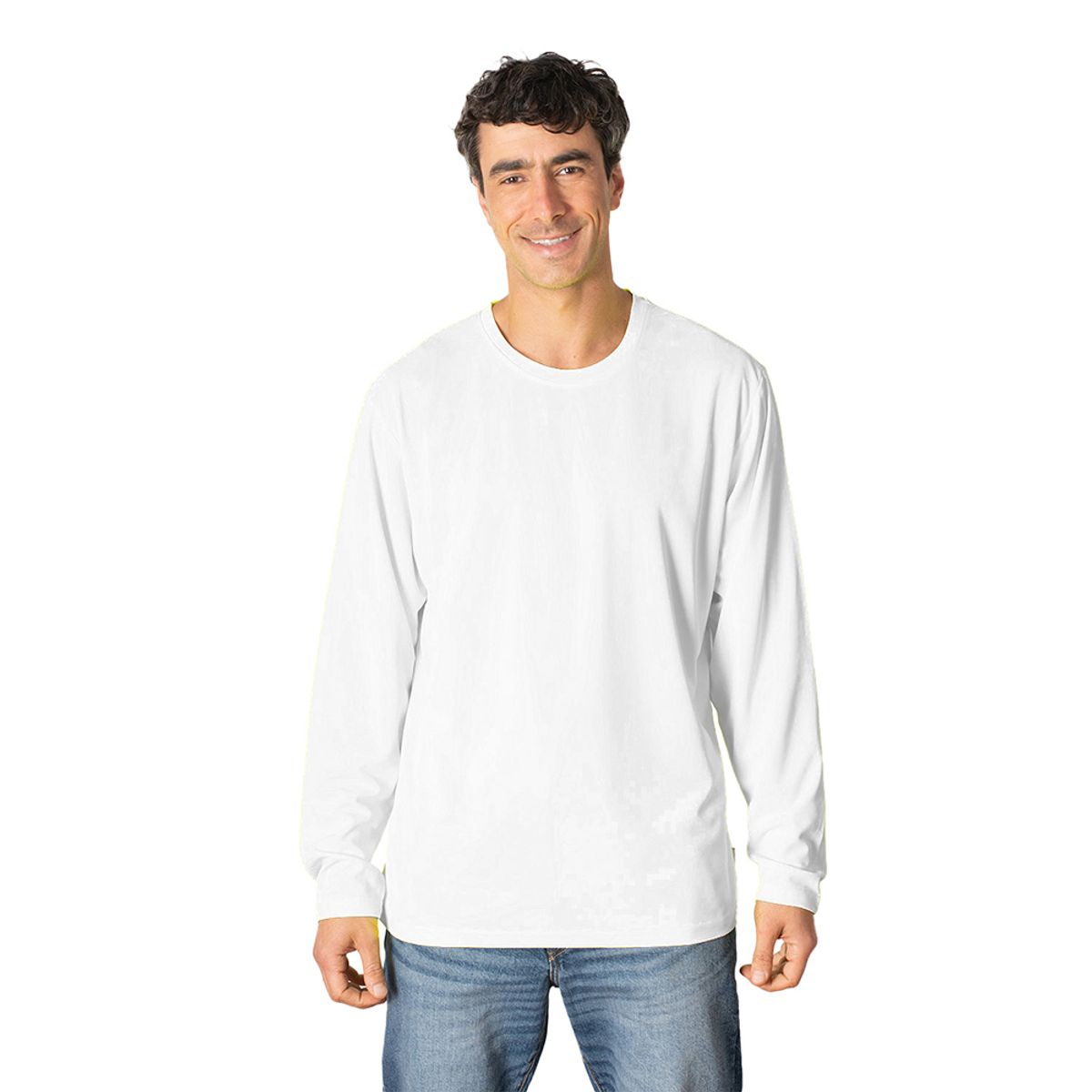 INDUSBORD - Polera Running Dryfit Quickdry Hombre Manga Larga UVpro Ripstop