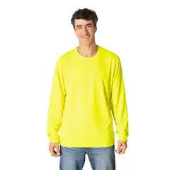 INDUSBORD - Polera Running Dryfit Quickdry Hombre Manga Larga UVpro Ripstop