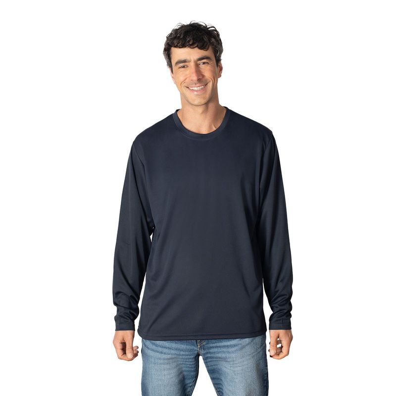 INDUSBORD - Polera Running Dryfit Quickdry Hombre Manga Larga UVpro Ripstop.-