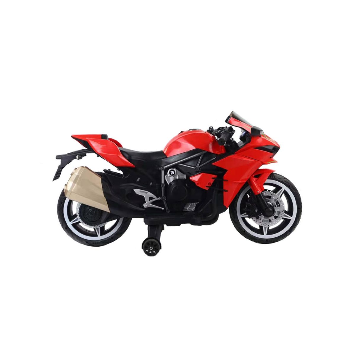 MUNDO ONLINE - Moto Electrica Alta Gama Luces Led Y Sonidos Roja