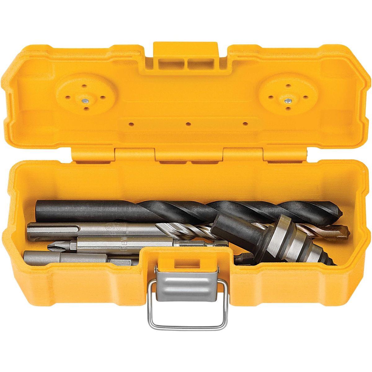 DEWALT - Caja Magnética ToughCase + 15 Piezas DEWALT DWMTC15