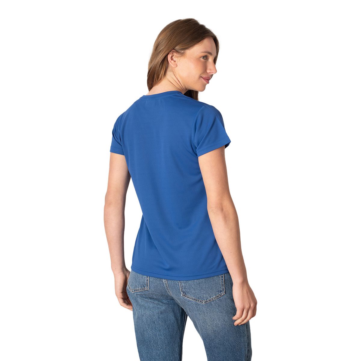 INDUSBORD - Polera Running Dryfit Quickdry Mujer Manga Corta UVpro Ripstop