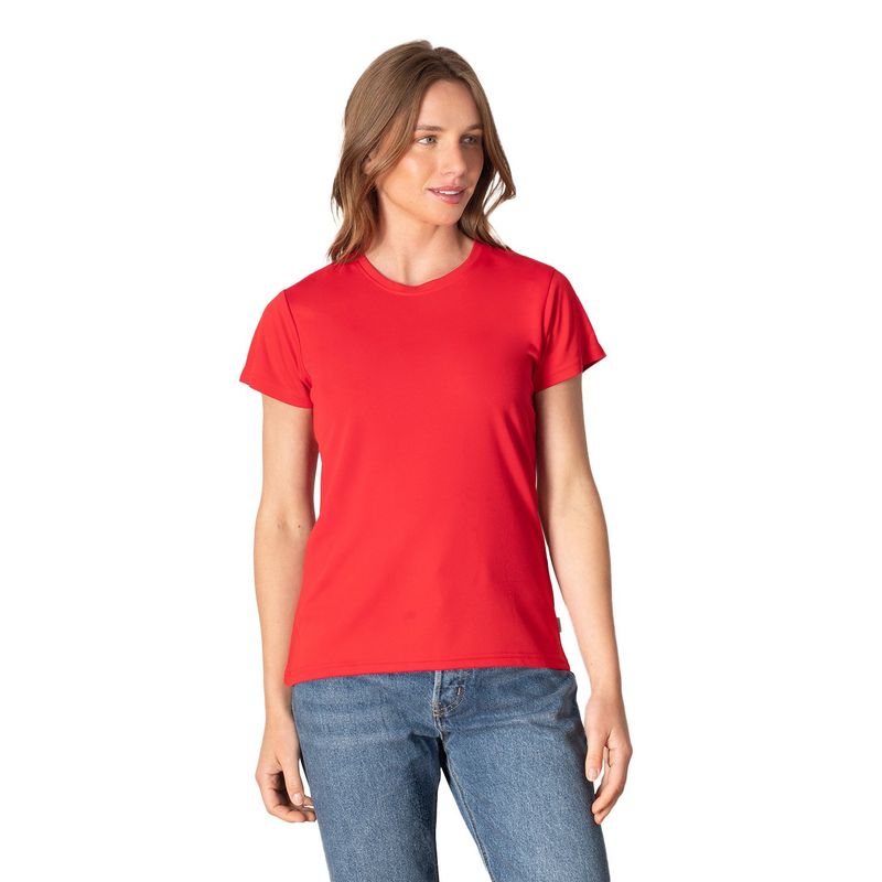 INDUSBORD - Polera Running Dryfit Quickdry Mujer Manga Corta UVpro Ripstop.-
