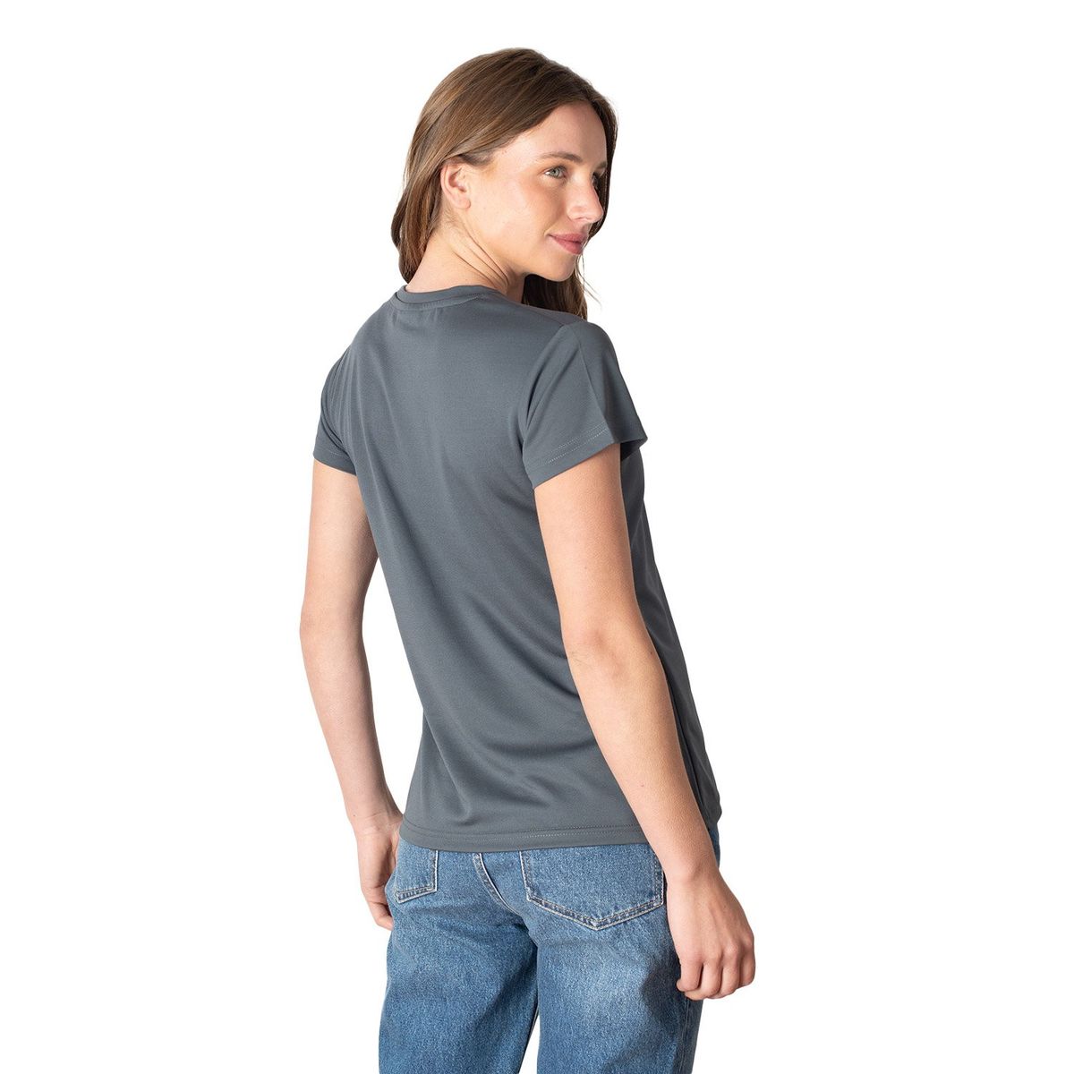 INDUSBORD - Polera Running Dryfit Quickdry Mujer Manga Corta UVpro Ripstop