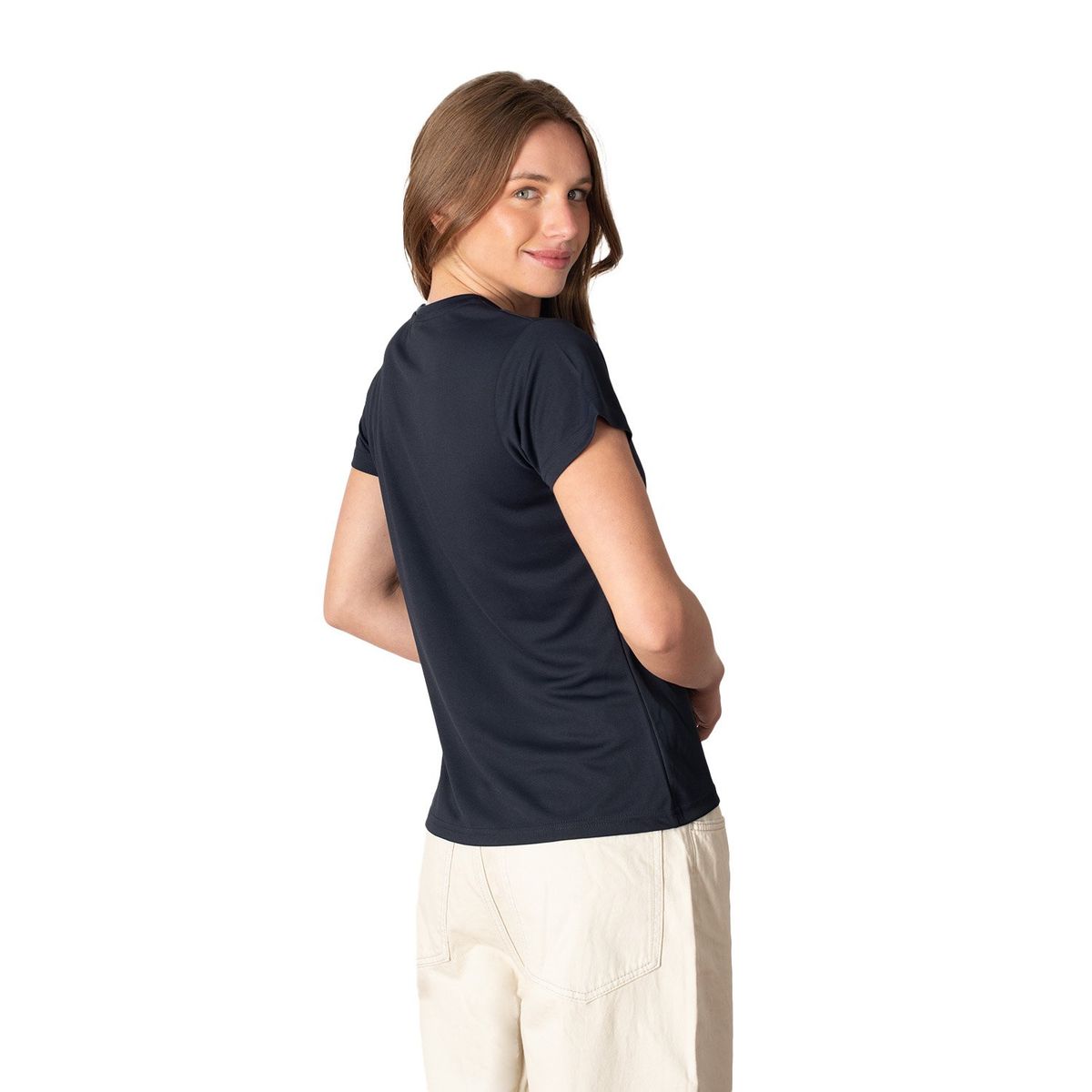 INDUSBORD - Polera Running Dryfit Quickdry Mujer Manga Corta UVpro Ripstop