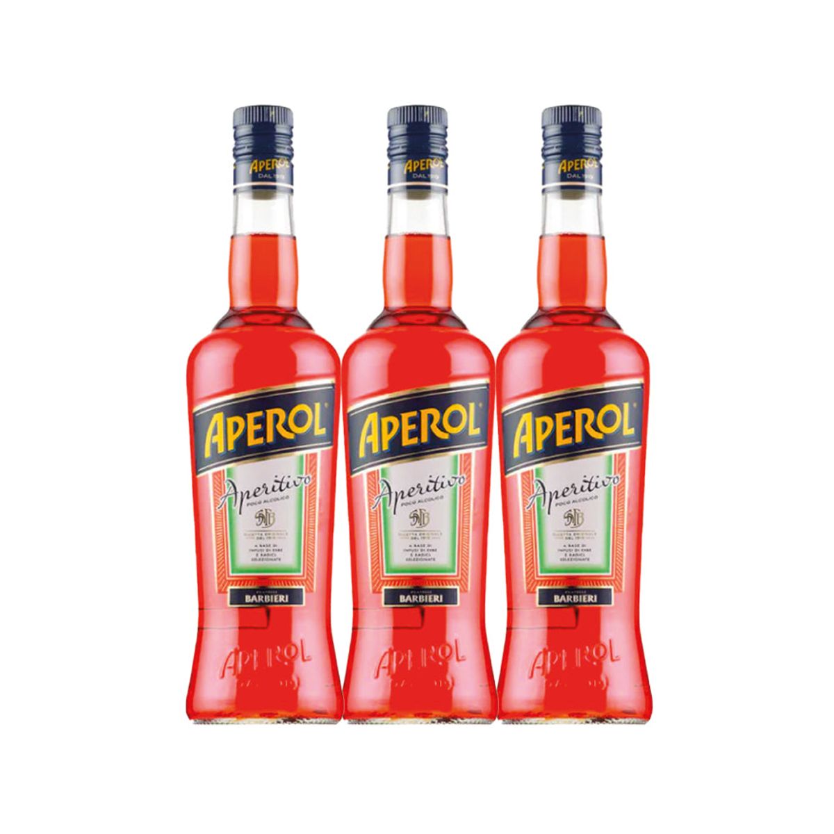 APEROL - 3x Licor Aperitivo Aperol Spritz 11° 750cc