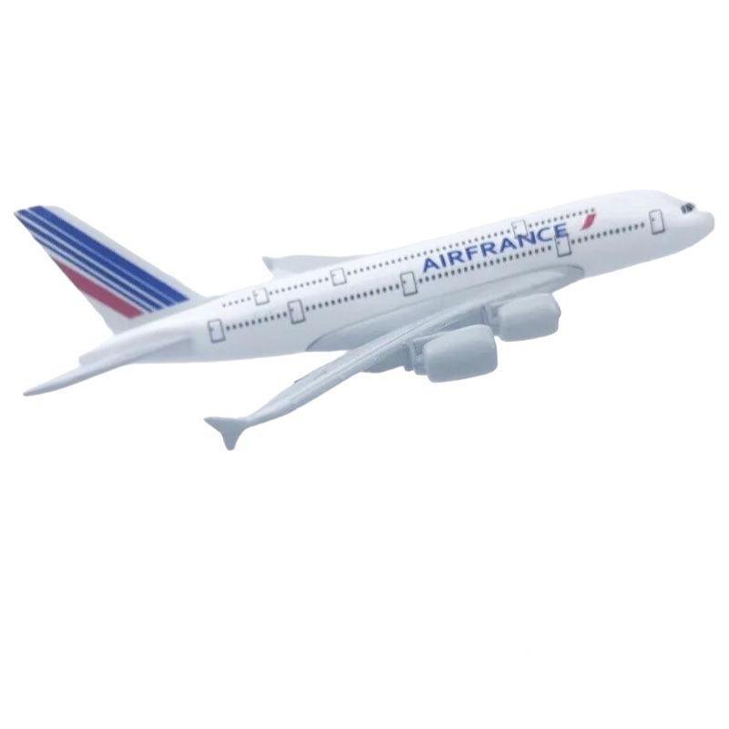 GENERICO - Avión A Escala 1400 Airfrance A380 16cm Coleccionable